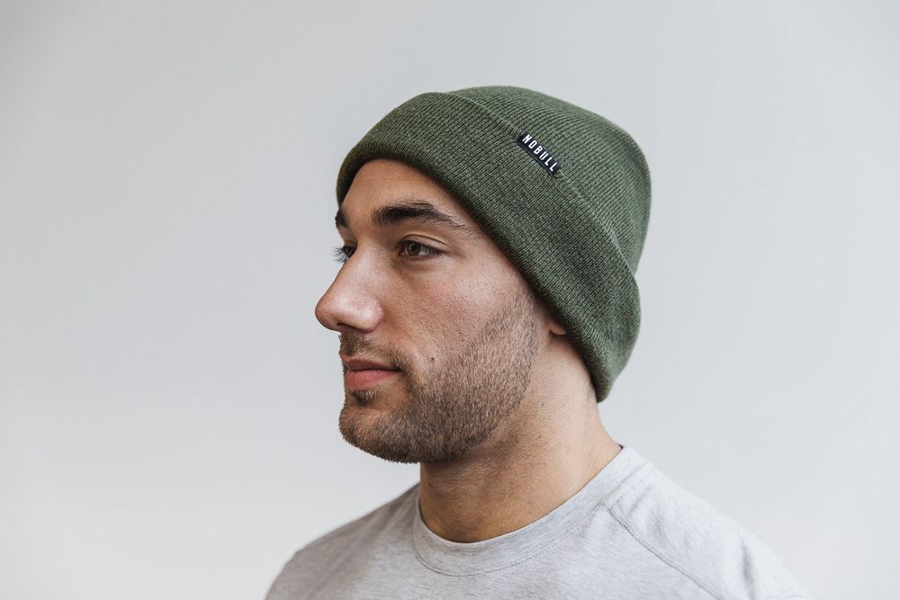 NOBULL Cuffed Beanie - Army - Ireland (9586OBKQU)